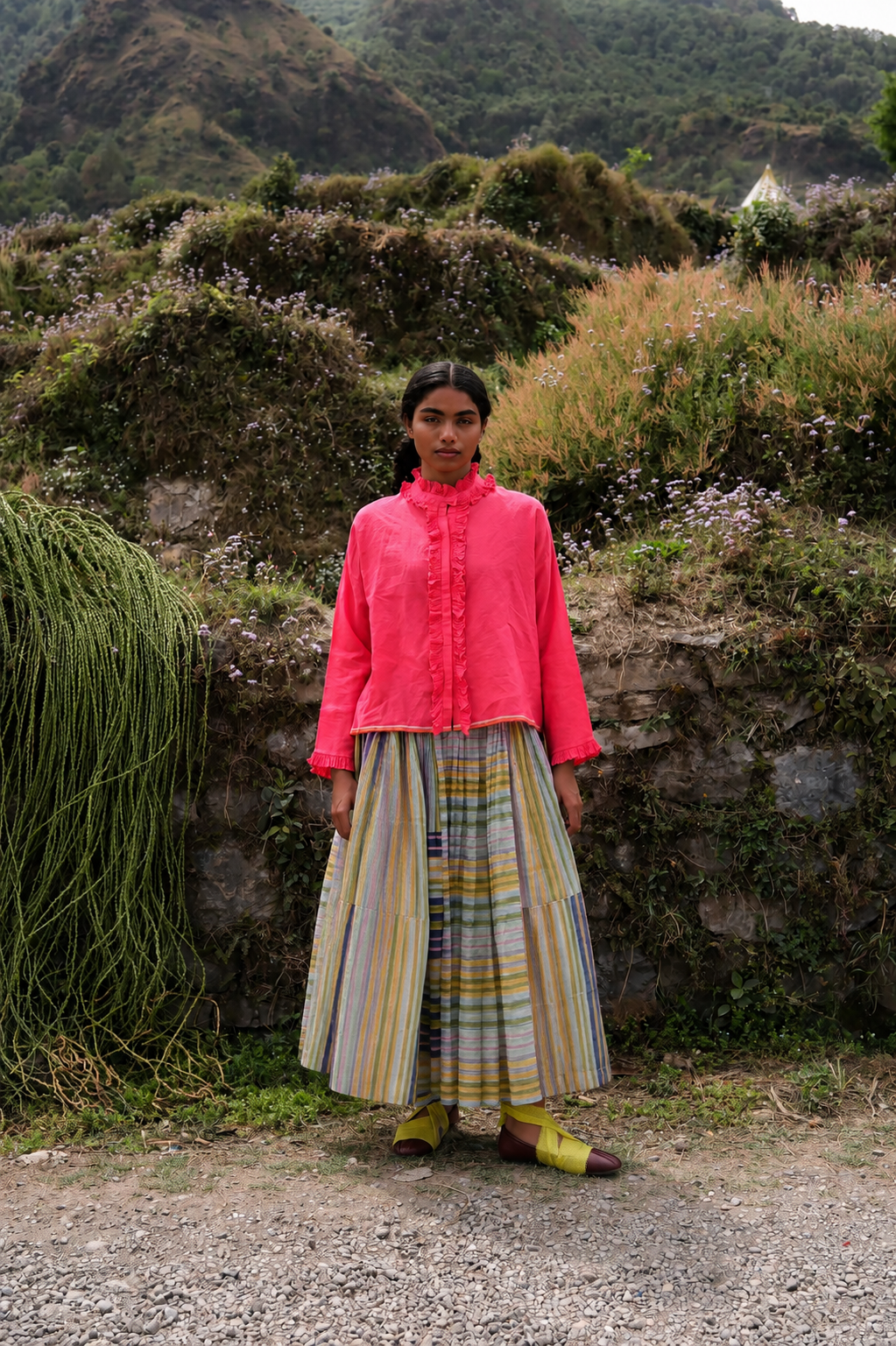 MEADOW COTTON SKIRT