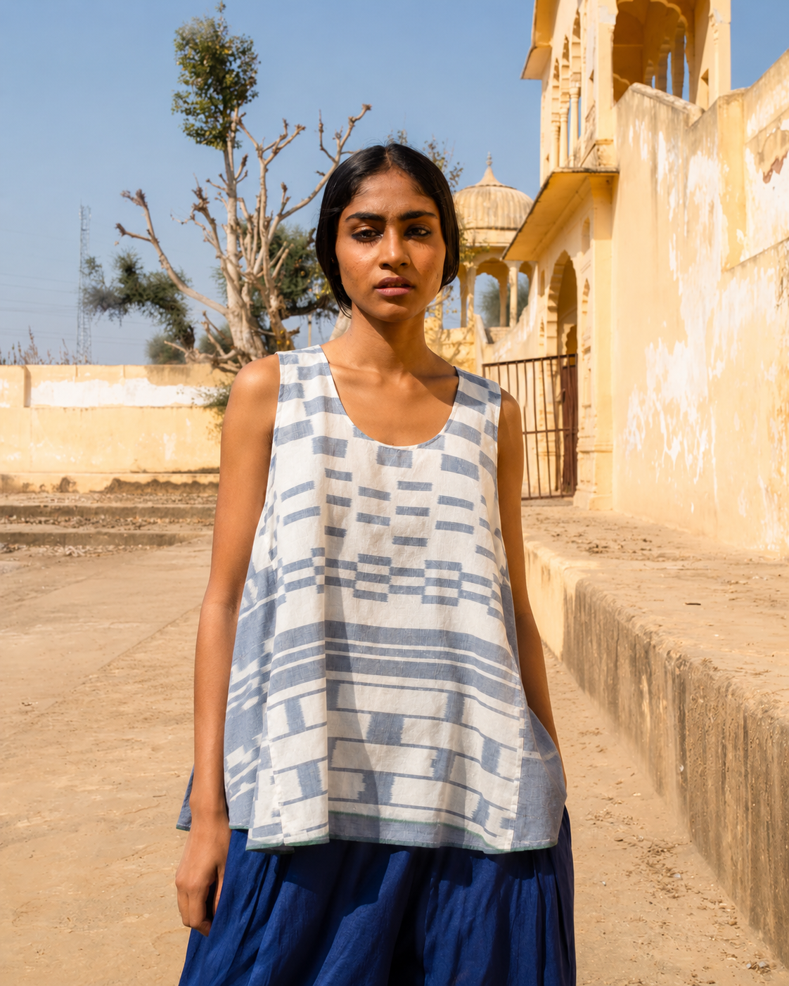 SLATE COTTON TOP