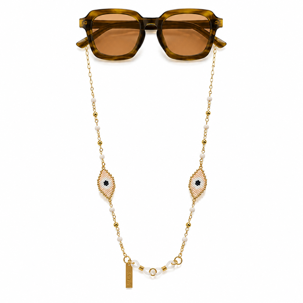 PEARL EYE SUNGLASSES CHAIN