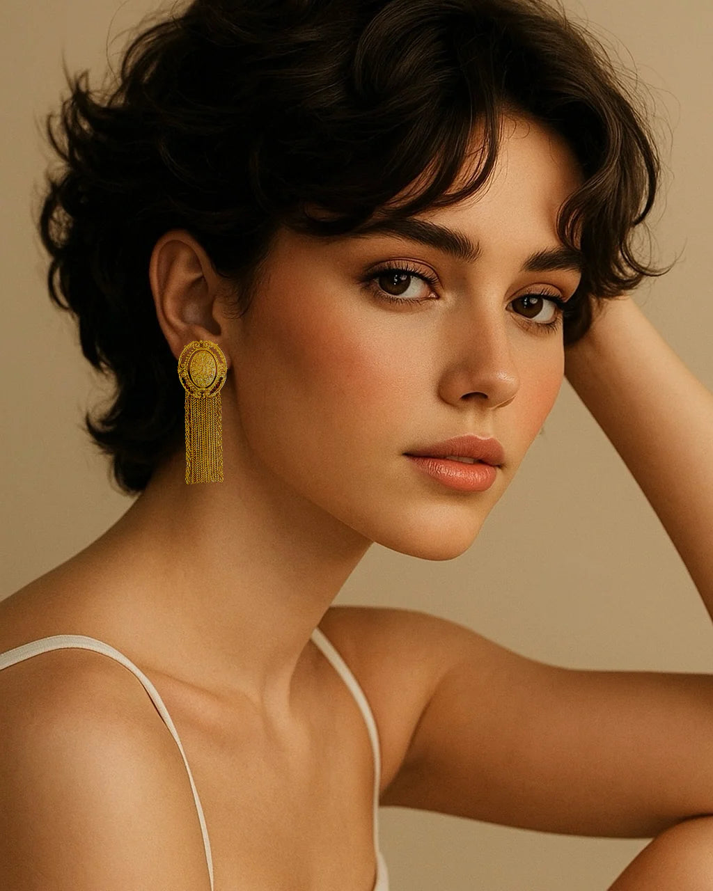 FRENCH PARIS SYLVIA KARELS EARRINGS