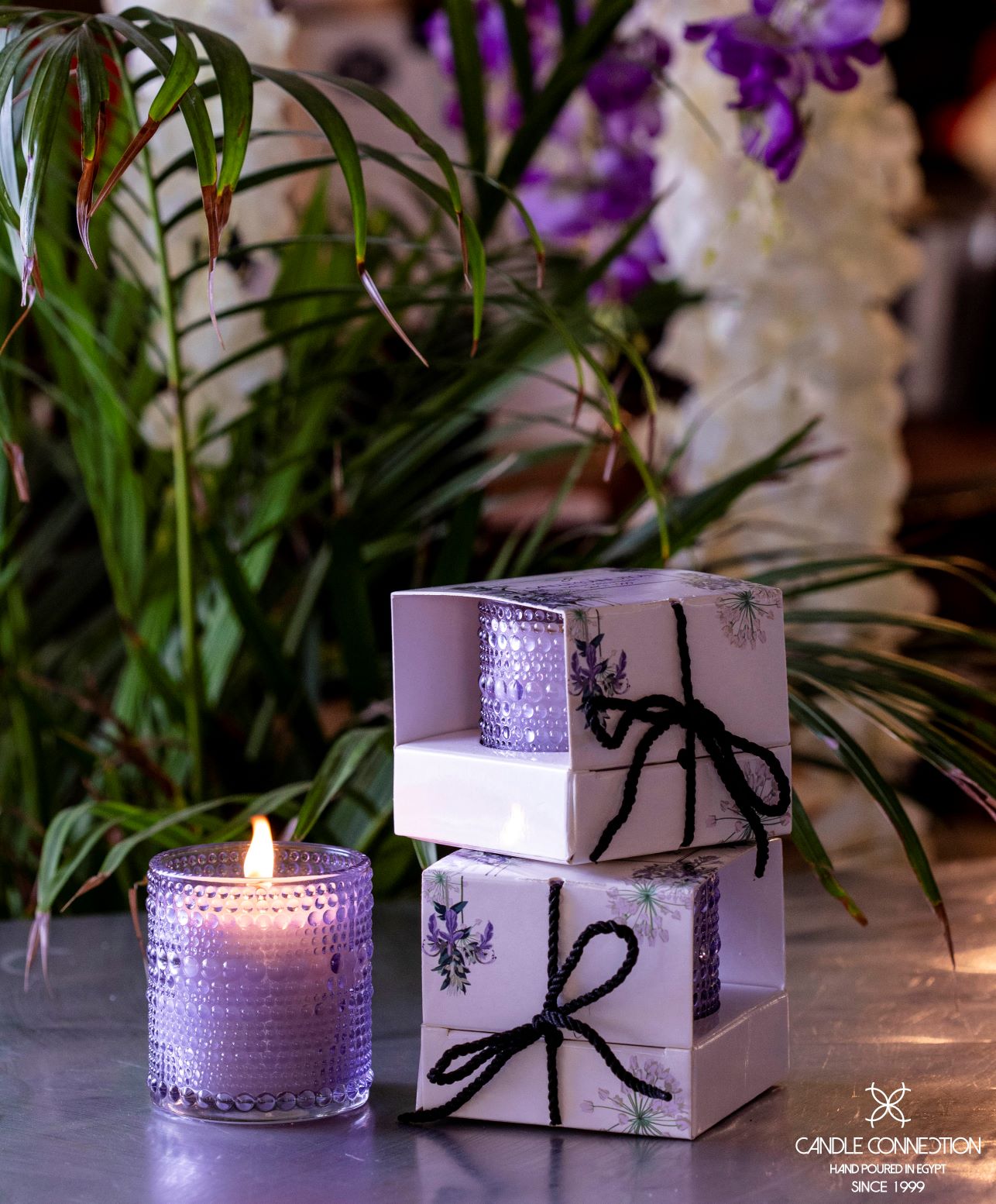 VIOLET PEARL CANDLE