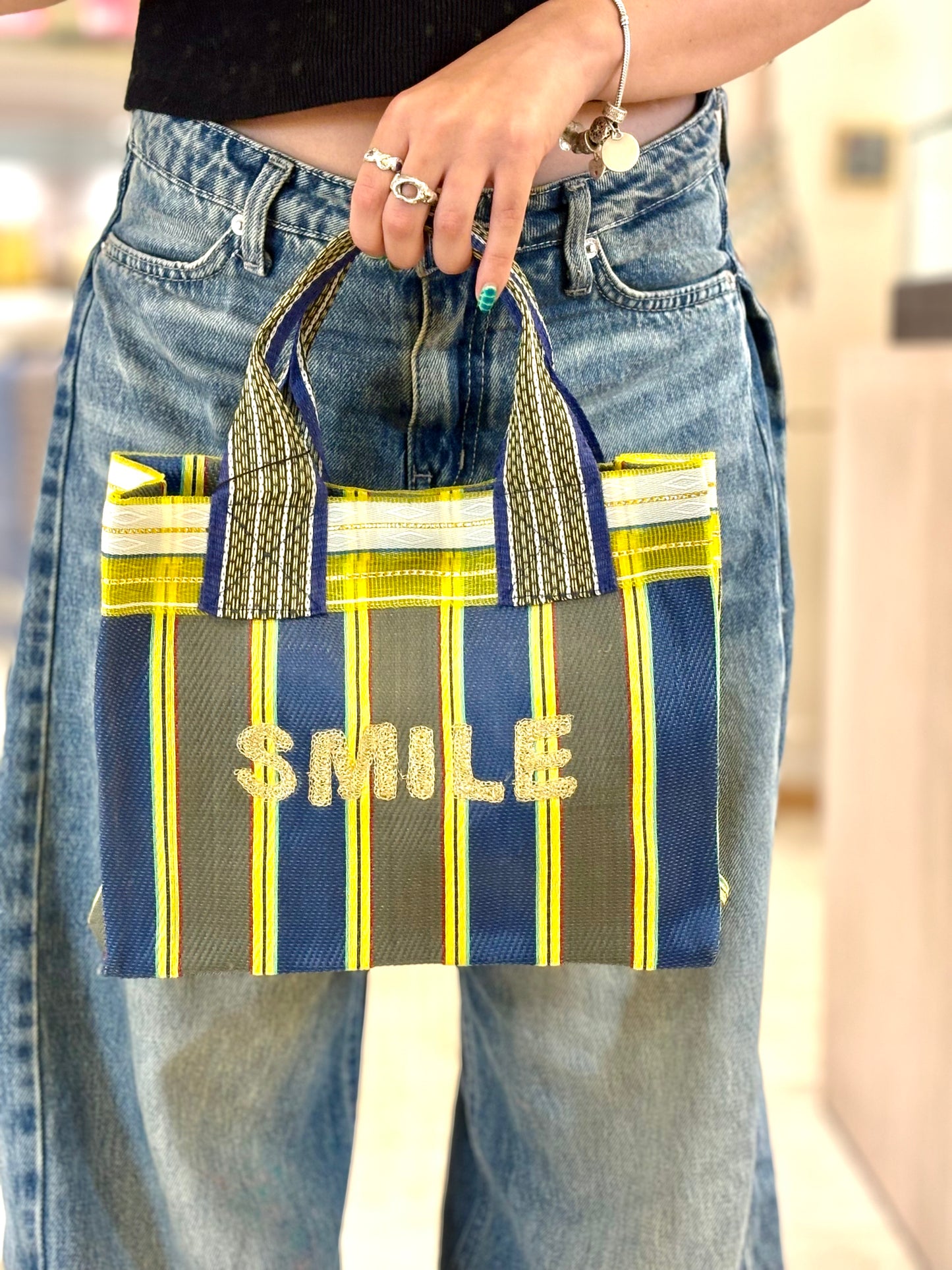 THE SUNNY STRIPES TOTE