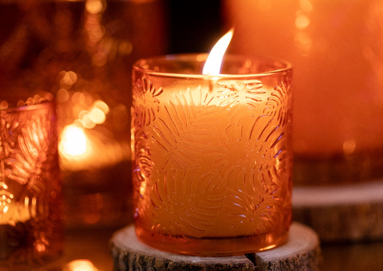 SUNSET LEAF CANDLE