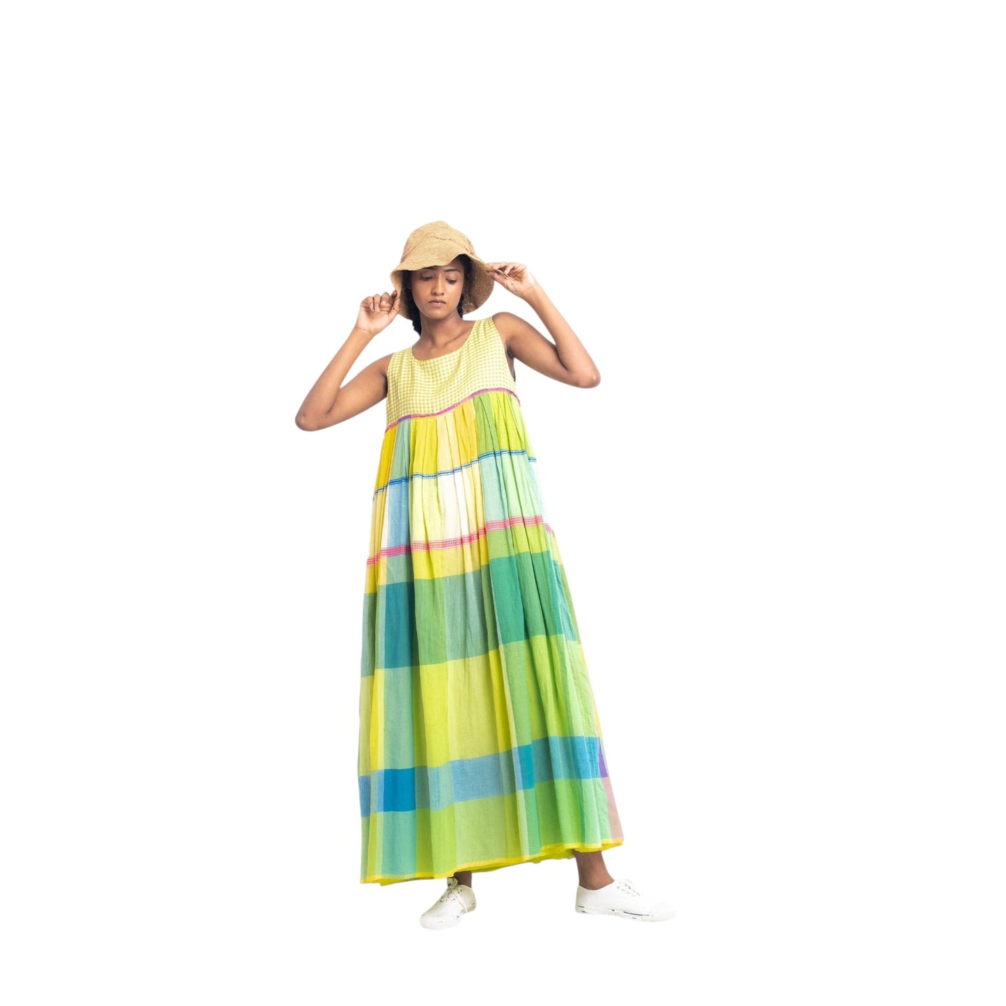 THE MEADOW BREEZE COTTON DRESS
