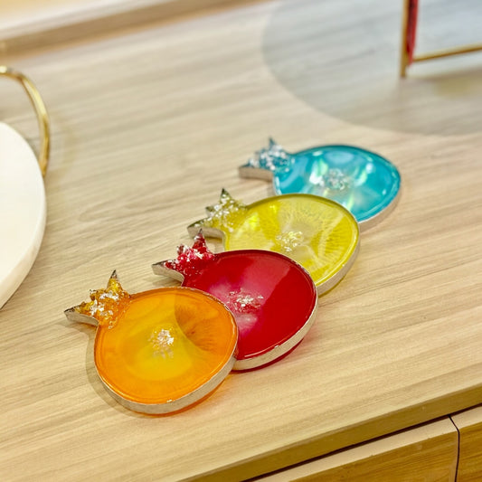 SUMMER POMEGRANATE COASTERS