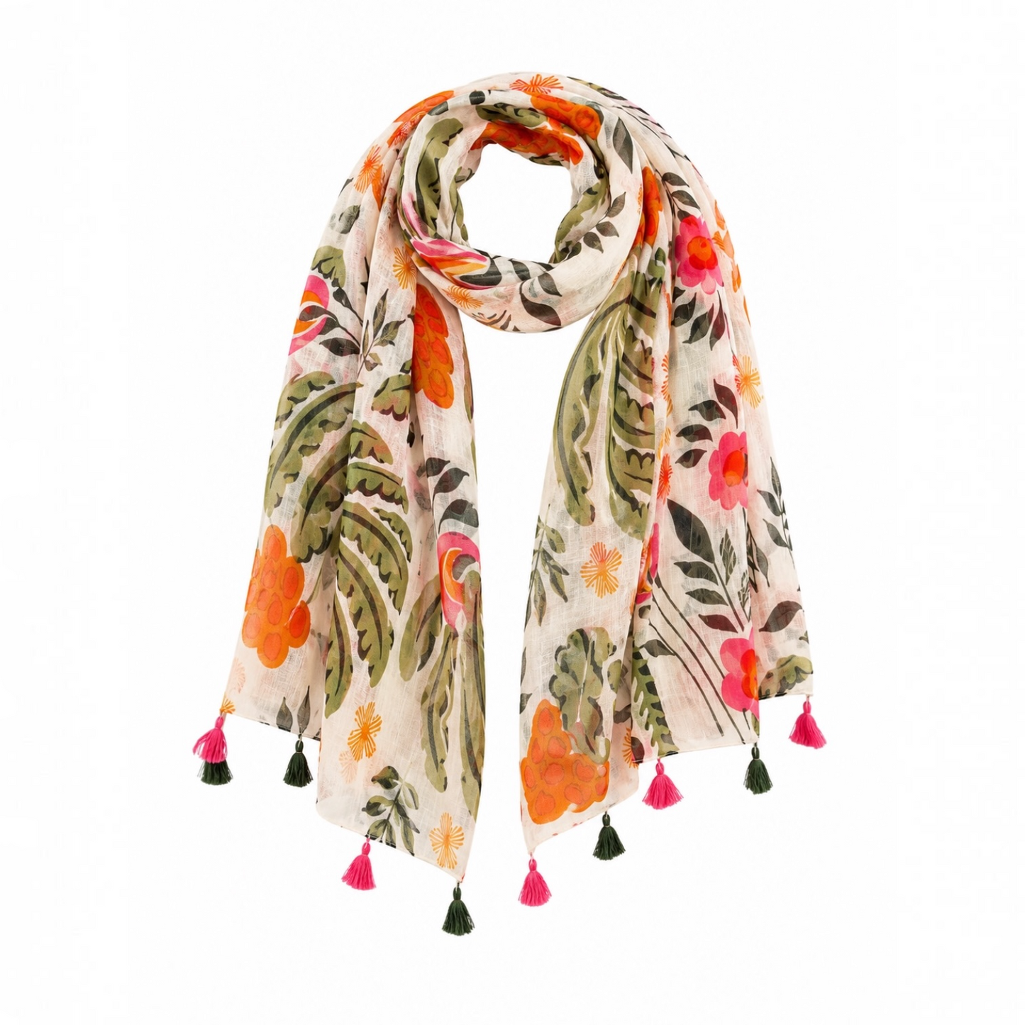 BOTANICAL SCARF