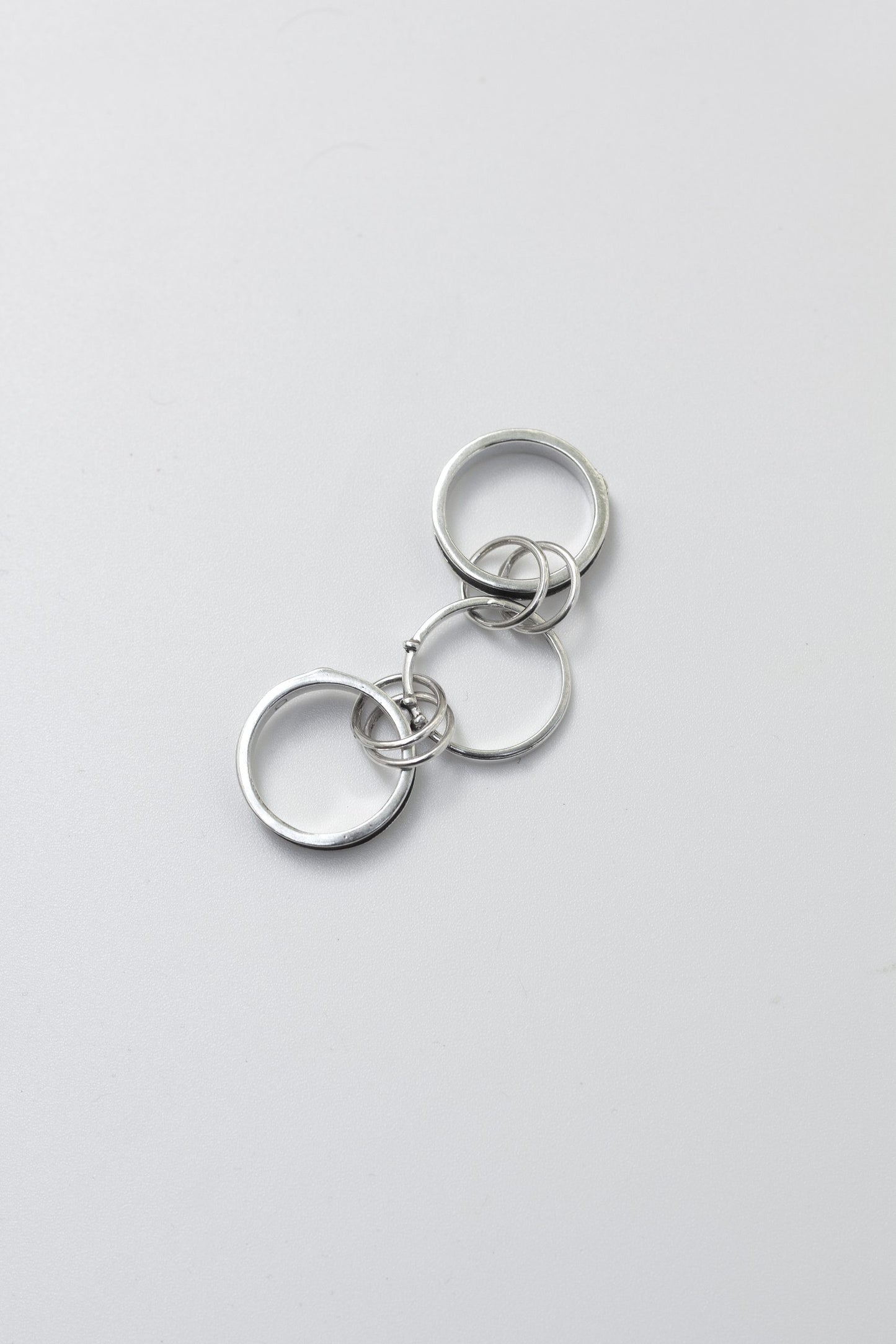 BLACK 3LINK RING