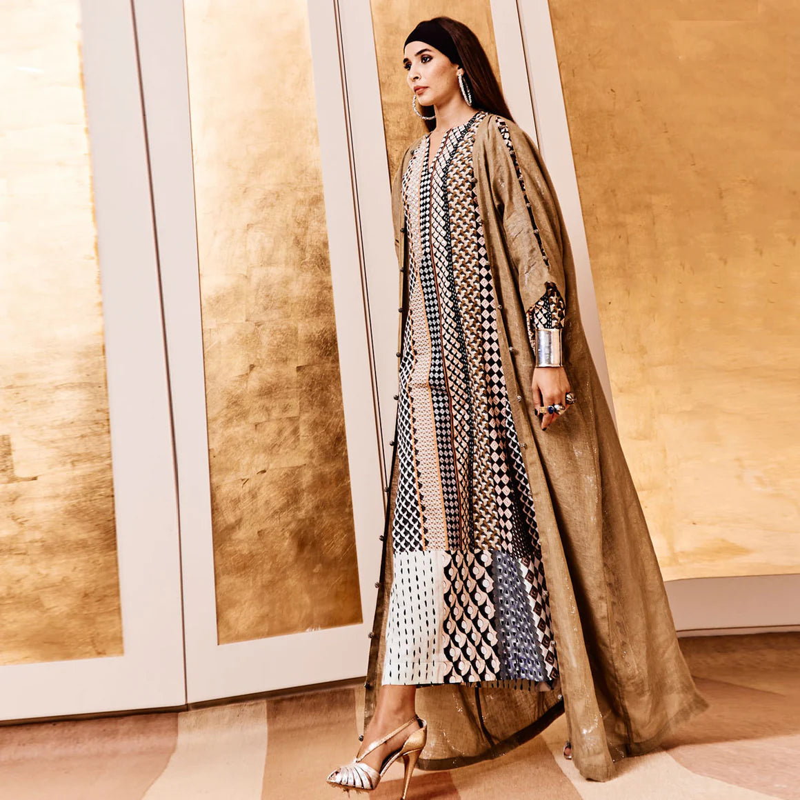 NOMAD PASTEL AMAL DRESS