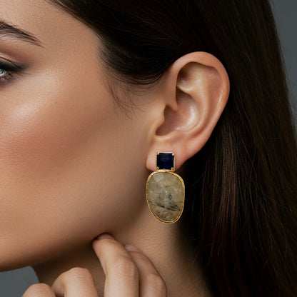 MIDNIGHT DROP EARRINGS