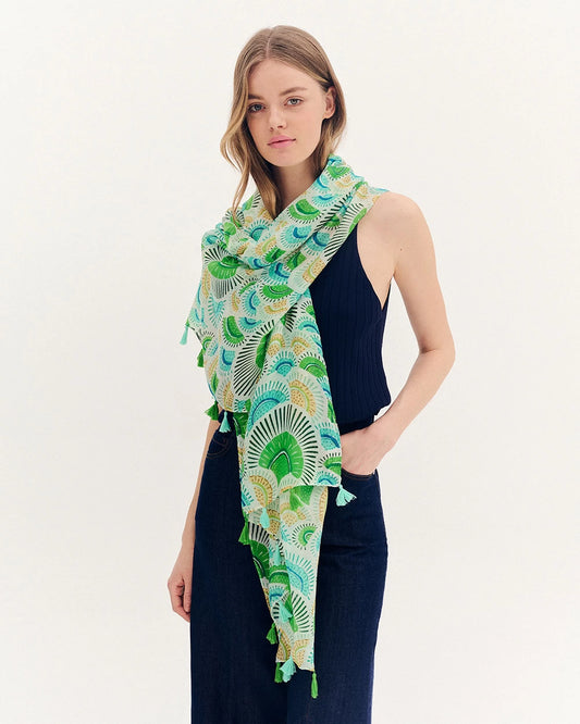 THE GREEN RAY OF PLAY SCARF