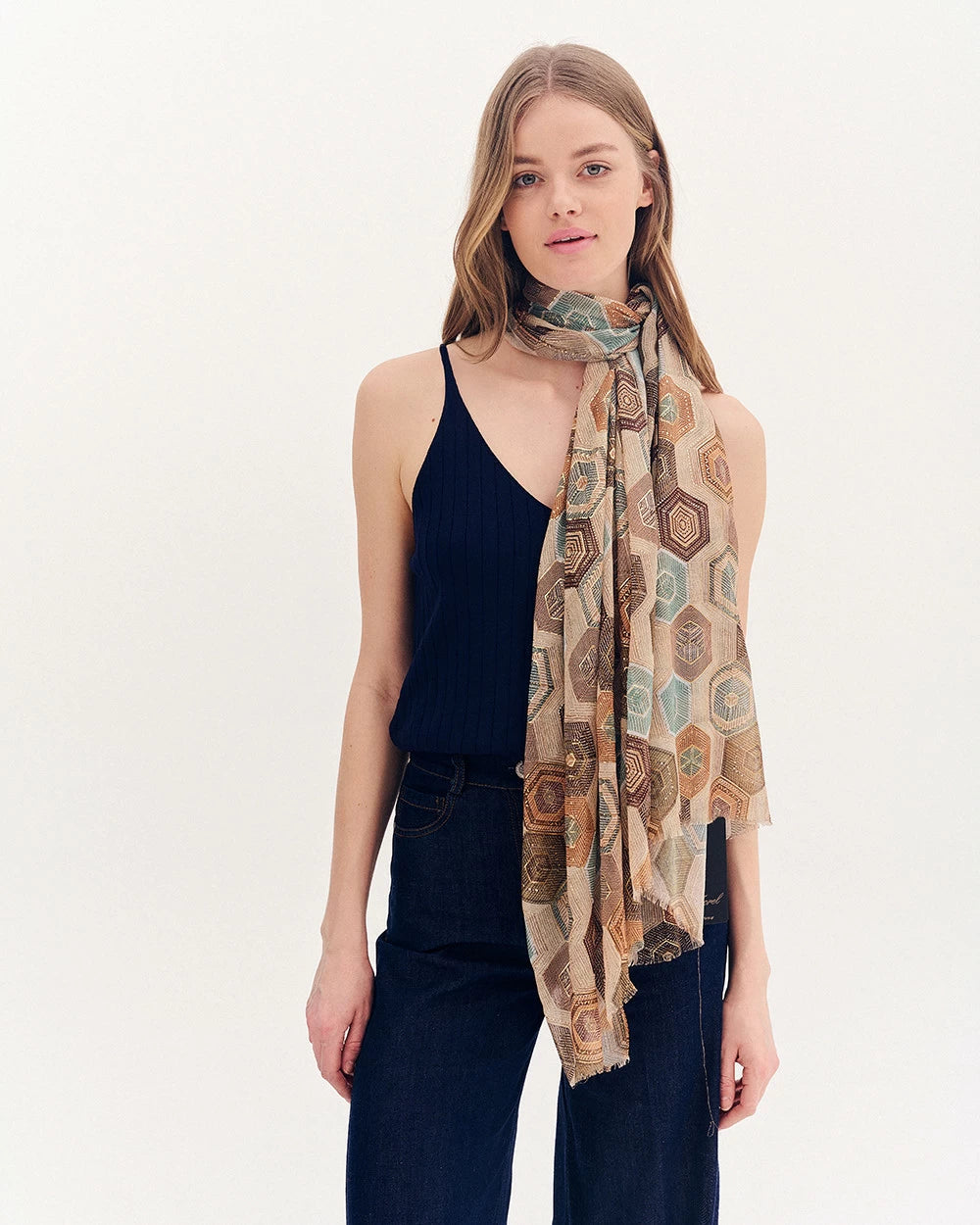THE DESERT MOSAIC SCARF