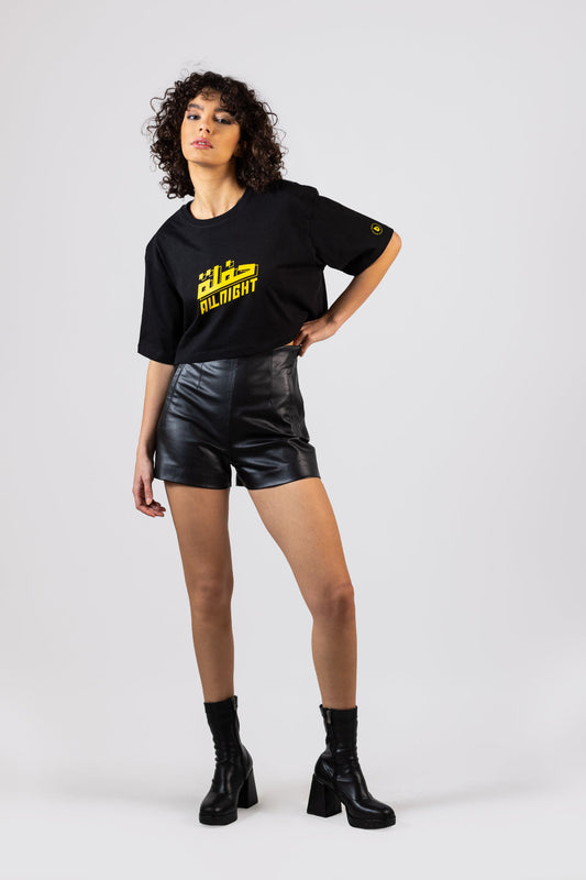 HAFLA ALL NIGHT حفلة CROP TOP