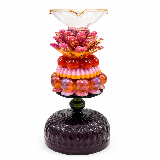 TWILIGHT BLOOM CANDLE HOLDER