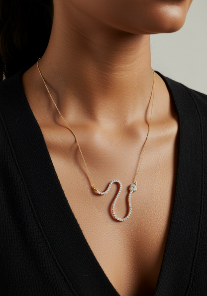 SERPENTINE WHISPER NECKLACE