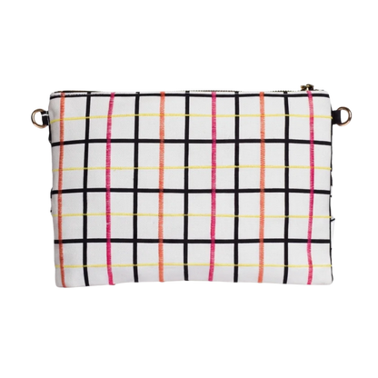 CARRIE CLUTCH IN PLAID
