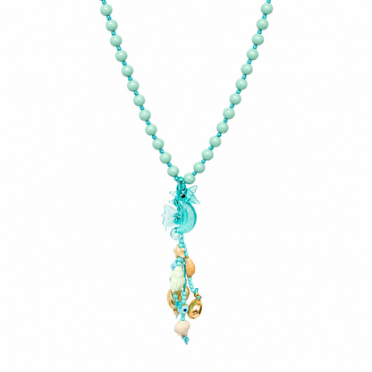 SEASIDE SEAHORSE CHARM NECKLACE