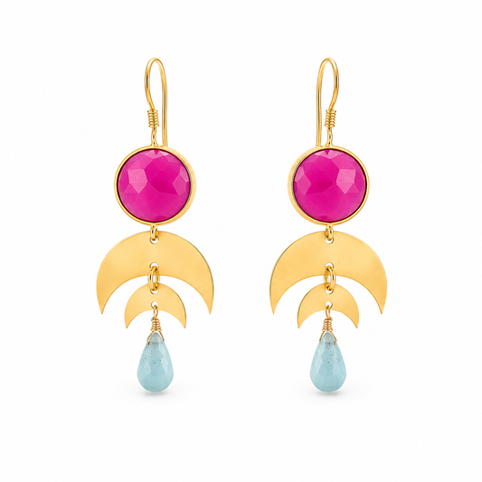 BLOOM DROP EARRINGS