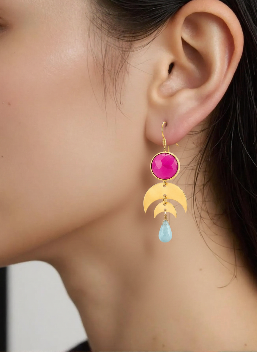 BLOOM DROP EARRINGS