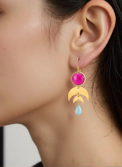 BLOOM DROP EARRINGS