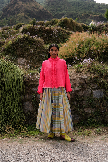 MEADOW COTTON SKIRT