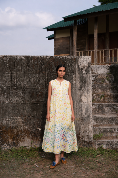 CONFETTI SILK DRESS