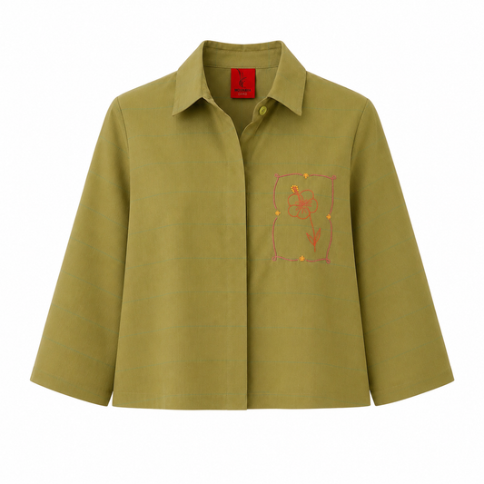 OLIVE REVERIE SHIRT