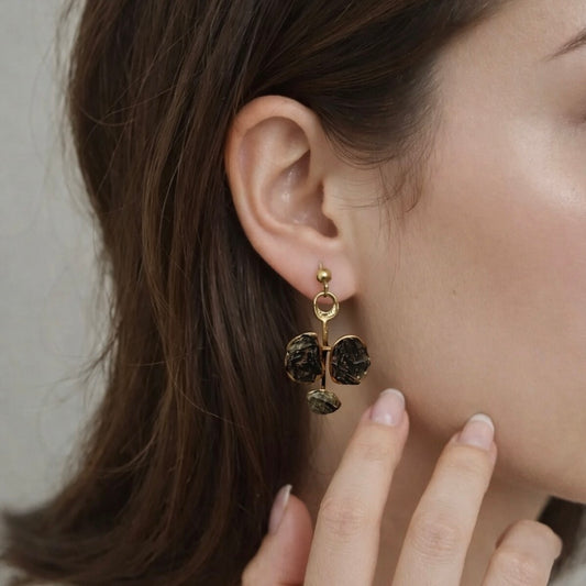 GILDED ROOTS EARRINGS