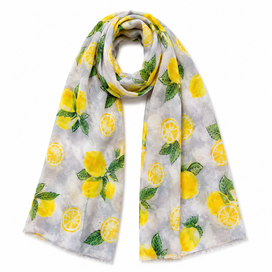 AMALFI LEMON SCARF