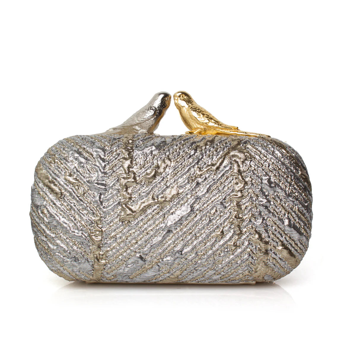 BIRDS ON AURORA BOX CLUTCH
