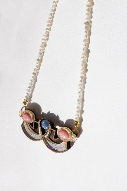 NEFERET BEADED NECKLACE