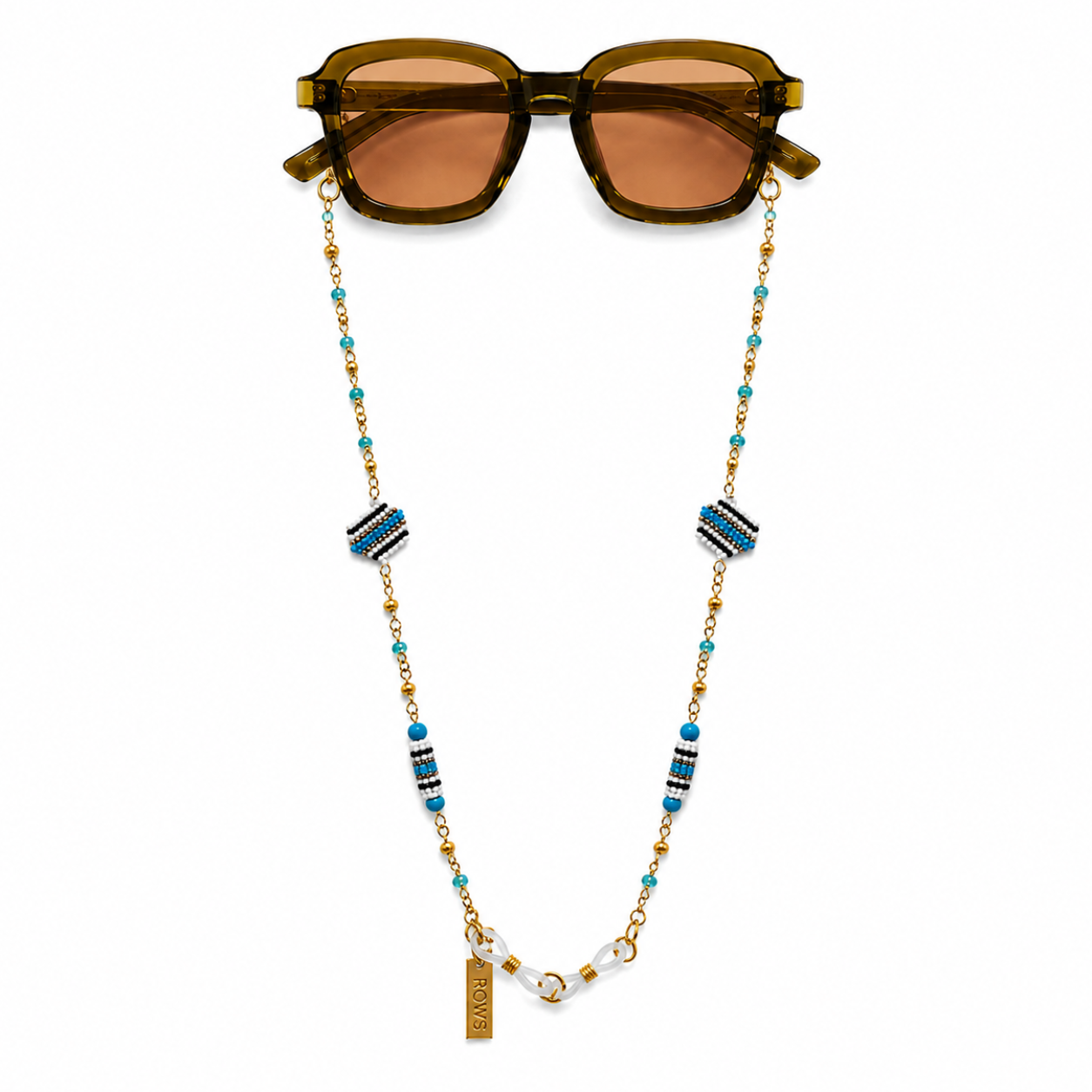 STRIPE SUNGLASSES CHAIN