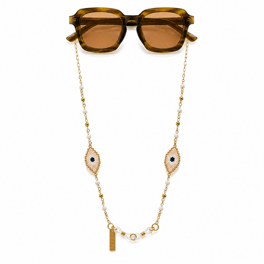 PEARL EYE SUNGLASSES CHAIN