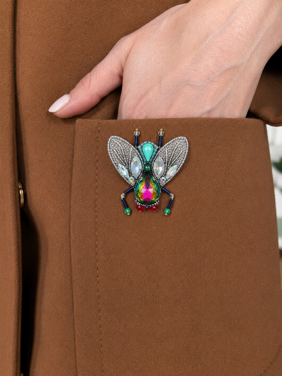 WING BROOCH