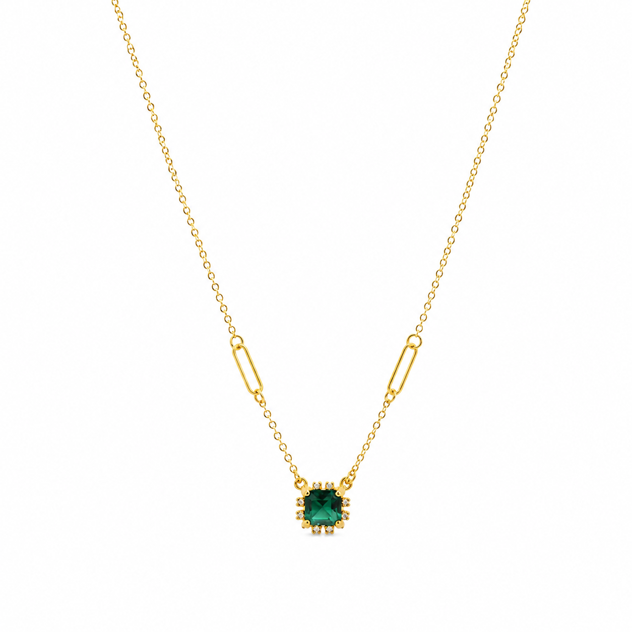 ESME EMERALD NECKLACE