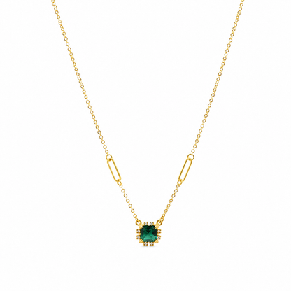 ESME EMERALD NECKLACE