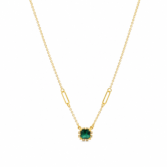 ESME EMERALD NECKLACE