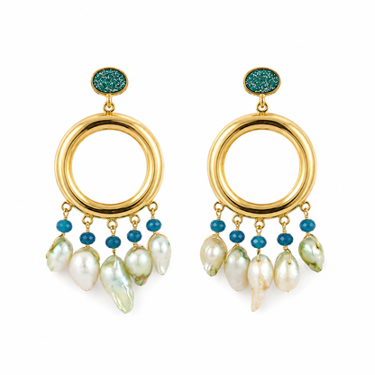 MARIS HALO EARRINGS