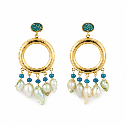 MARIS HALO EARRINGS