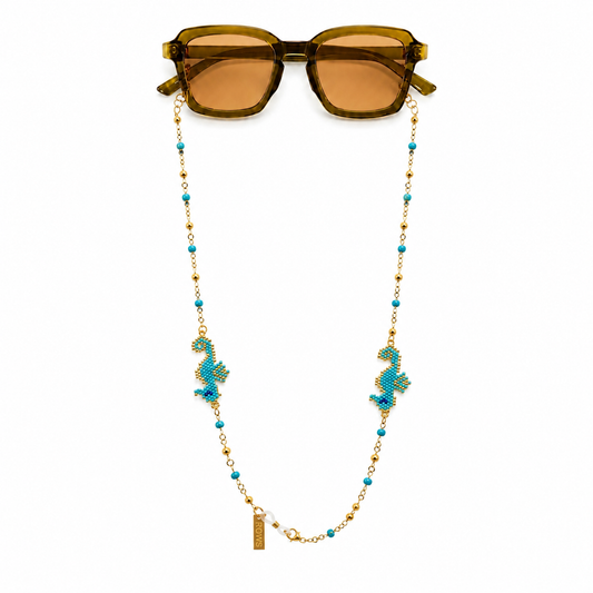 SEAHORSE TIDE SUNGLASSES CHAIN
