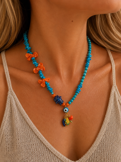 BLUE OASIS NECKLACE