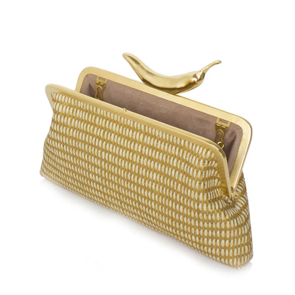 CHILI GOLD STRAW CLASSIC BAG