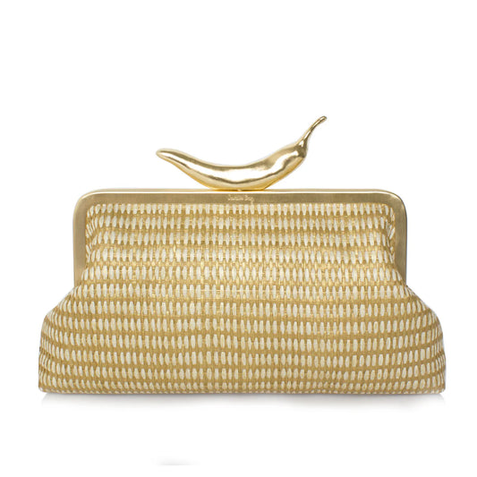 CHILI GOLD STRAW CLASSIC BAG