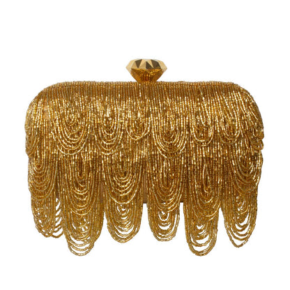 DRIP GOLD BOX CLUTCH