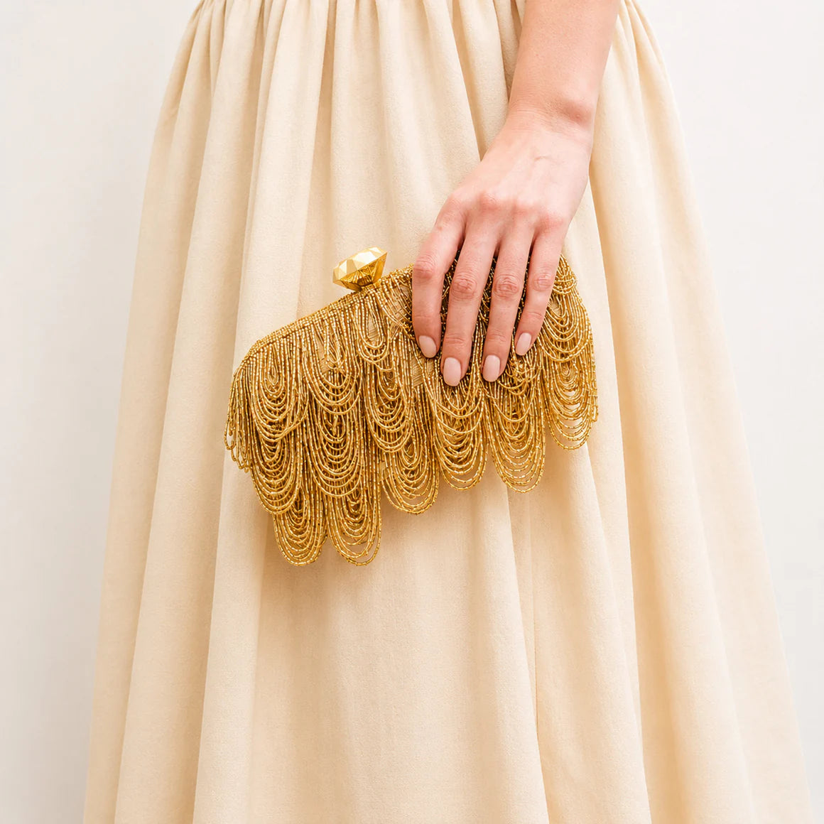 DRIP GOLD BOX CLUTCH