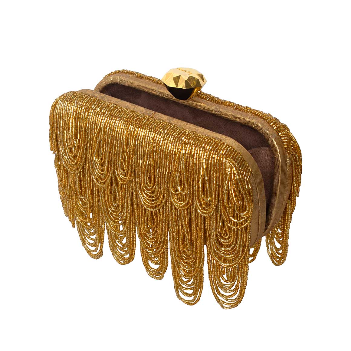 DRIP GOLD BOX CLUTCH