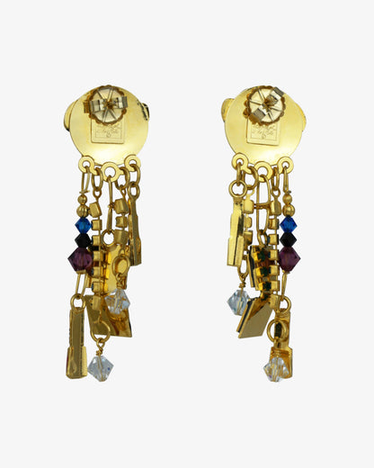 LUNCH AT THE RITZ GLAMOUR DROP EARRINGS