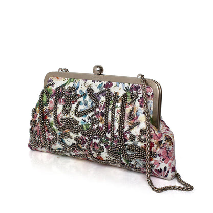 HAPPINESS CRYSTALS ON WILDFLOWER CLASSIC BAG