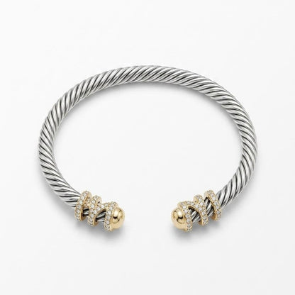 THE TIDAL PAVE BANGLE