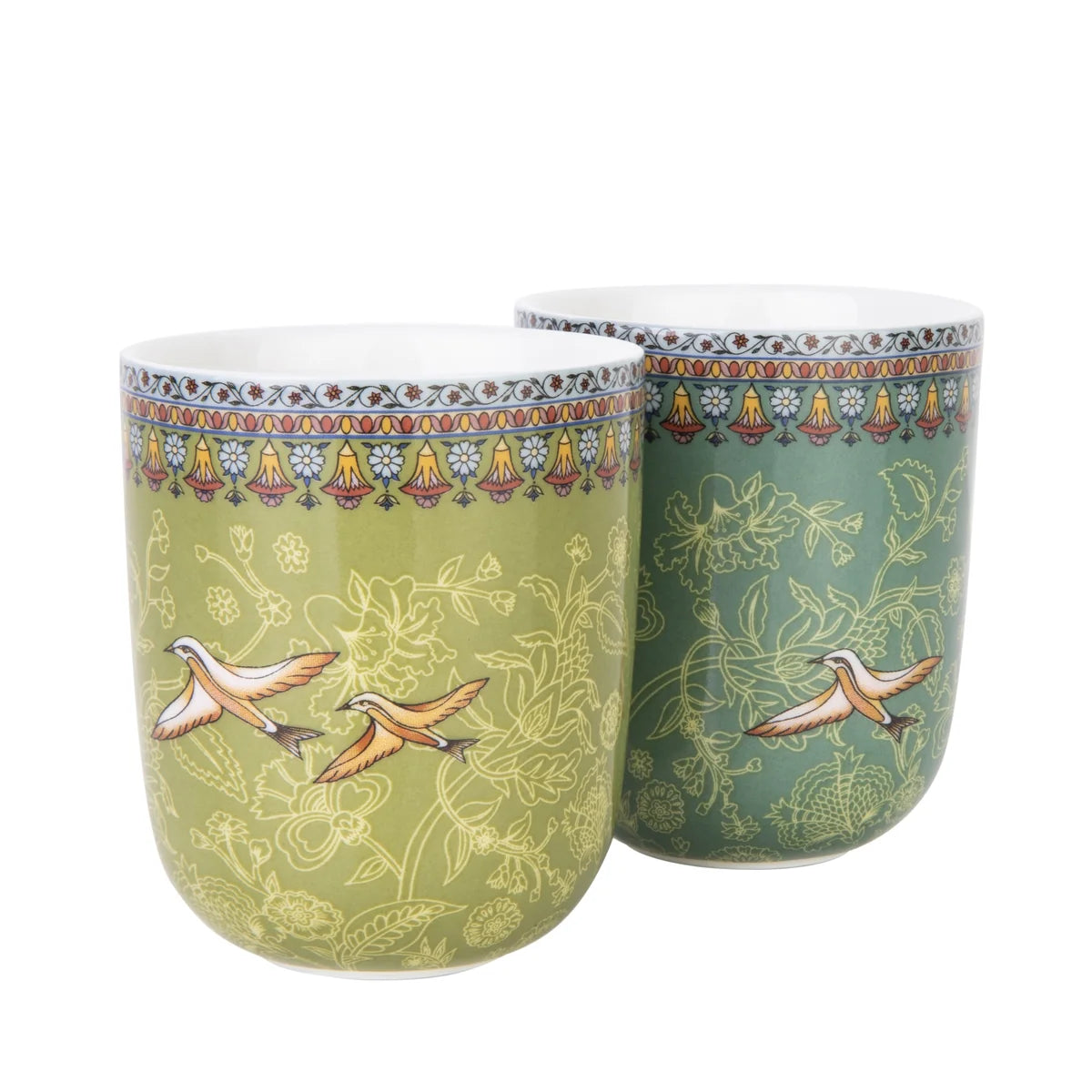 6 COFFEE CUP PORCELAIN JANGALA 90 ML