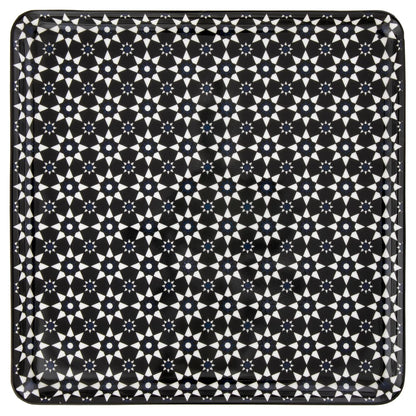 SQUARE PLATTER LARGE KAOKAB 25 CM